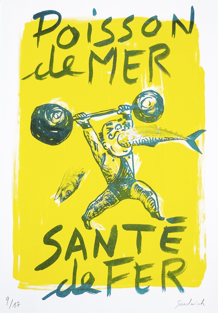 Poisson de mer, santé de fer