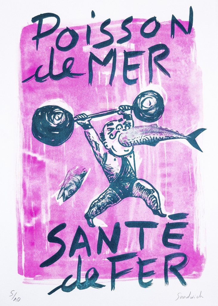 Poisson de mer, santé de fer