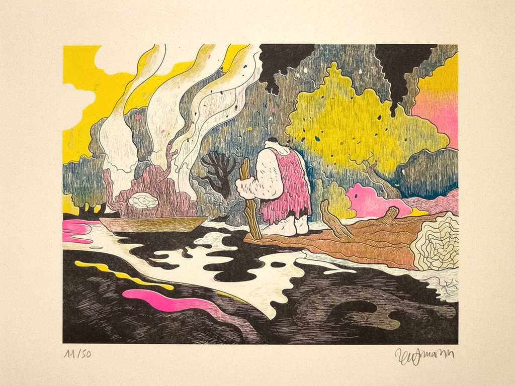 L'homme et la souche