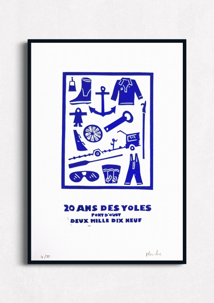 20 ans des Yoles (bleu)