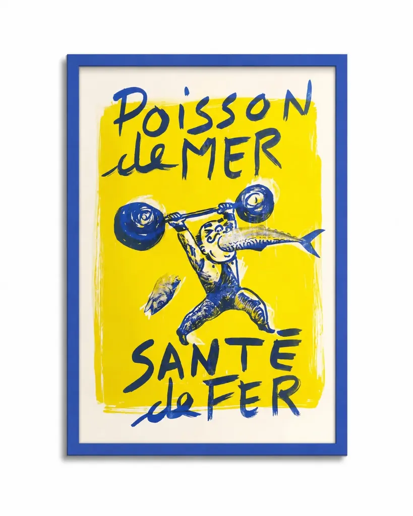 Poisson de mer, santé de fer