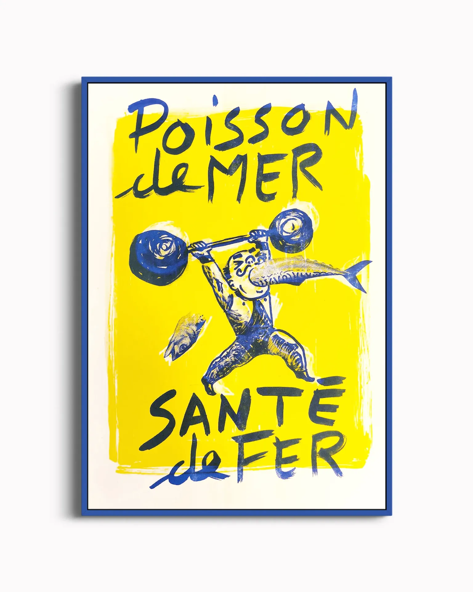 Poisson de mer, santé de fer