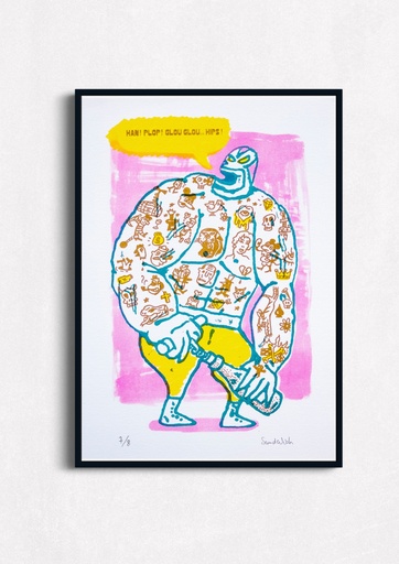 Han ! Plop ! Glou glou... Hips !